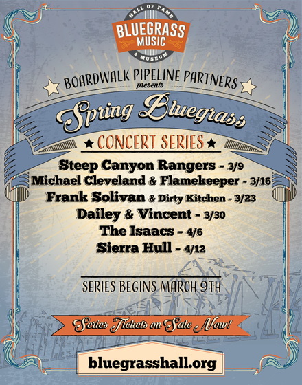 Bluegrass Hall Of Fame And Museum Announces Spring Concert Series ...