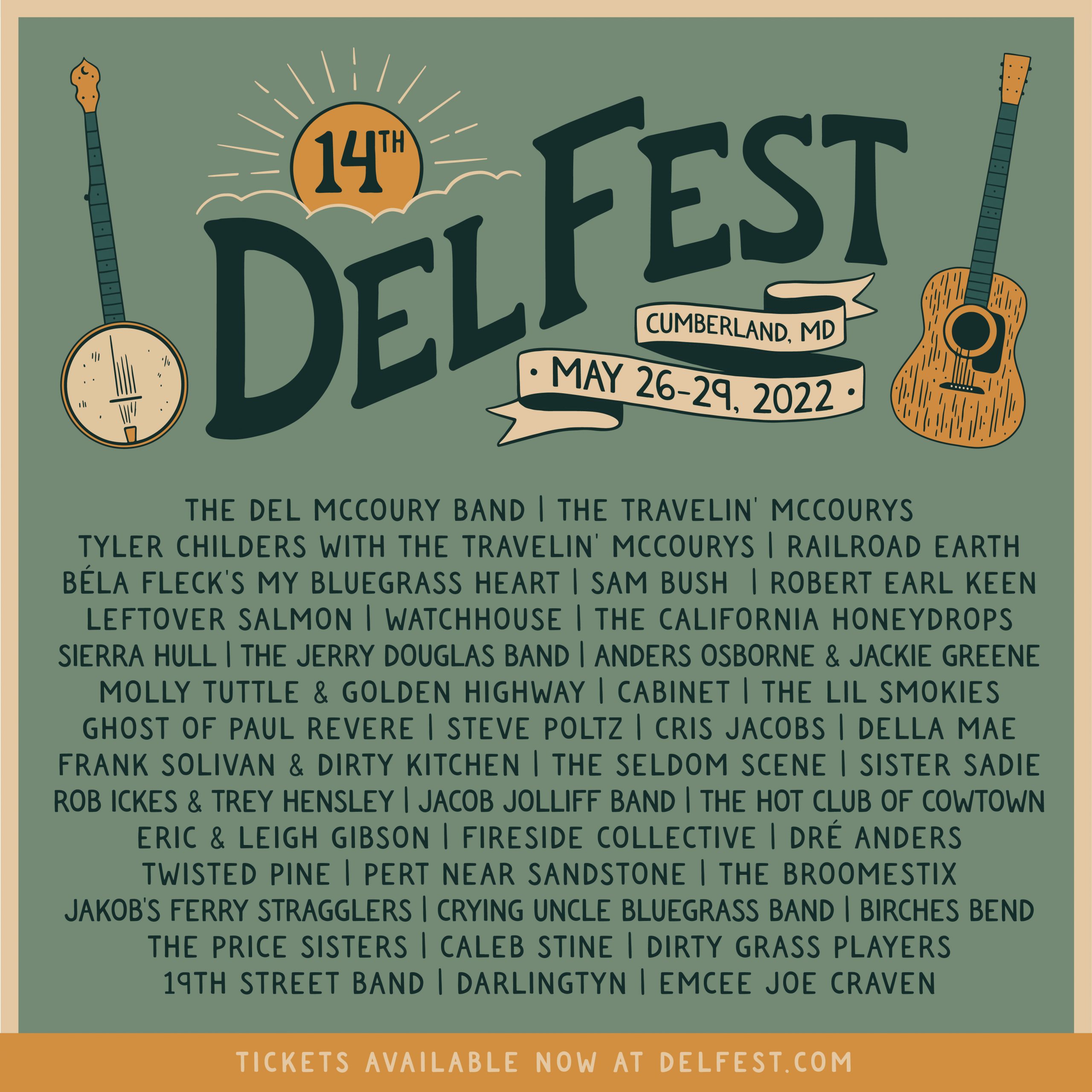 Information On DelFest 2022 and Tyler Childers Has The Travelin