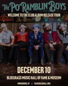 The Po’ Ramblin’ Boys Album Release Tour.
